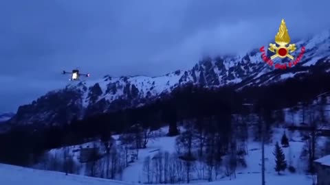 MANDELLO DEL LARIO (LC) - MONTE GRIGNETTA, INDIVIDUATI I CORPI DEI DUE ALPINISTI DISPERSI (11.02.25)