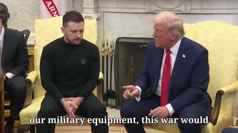 Trump To Zelensky 'Your country is in big trouble. You're not winning.'