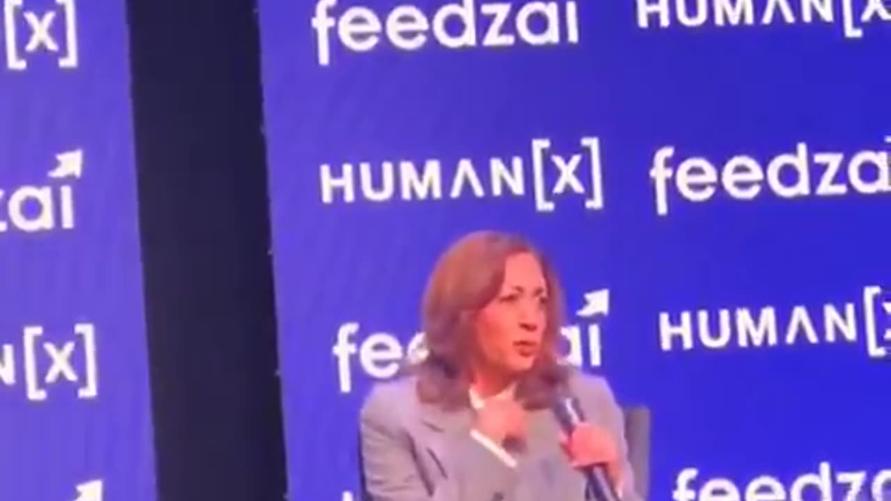 Kamala Harris Rambles About Doritos at AI Summit, Leaving Audience Baffled