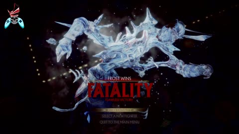 Mortal Kombat 11 Frost fatality Ice sculpcure