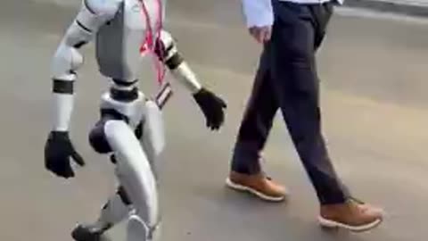 AI Robots At Davos
