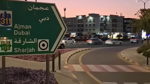 Wait for It… Did You See It? #realbipuldas #WaitForIt #SharjahStreets #LookCarefully