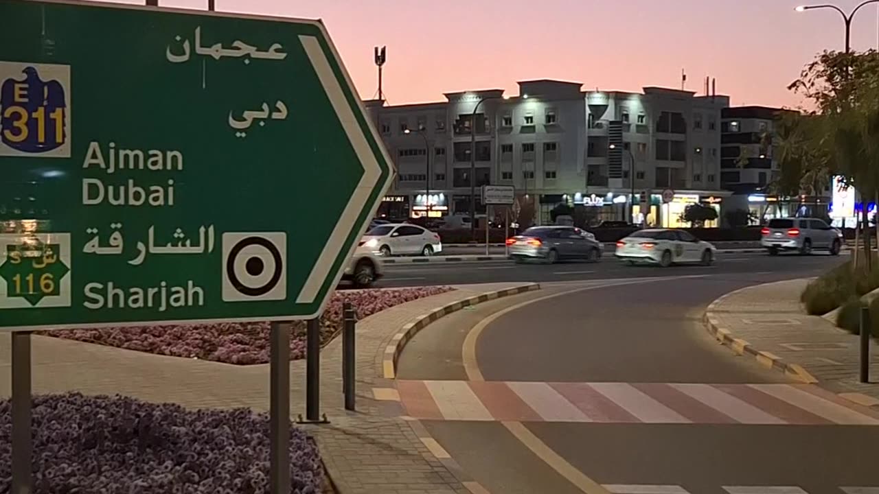 Wait for It… Did You See It? #realbipuldas #WaitForIt #SharjahStreets #LookCarefully