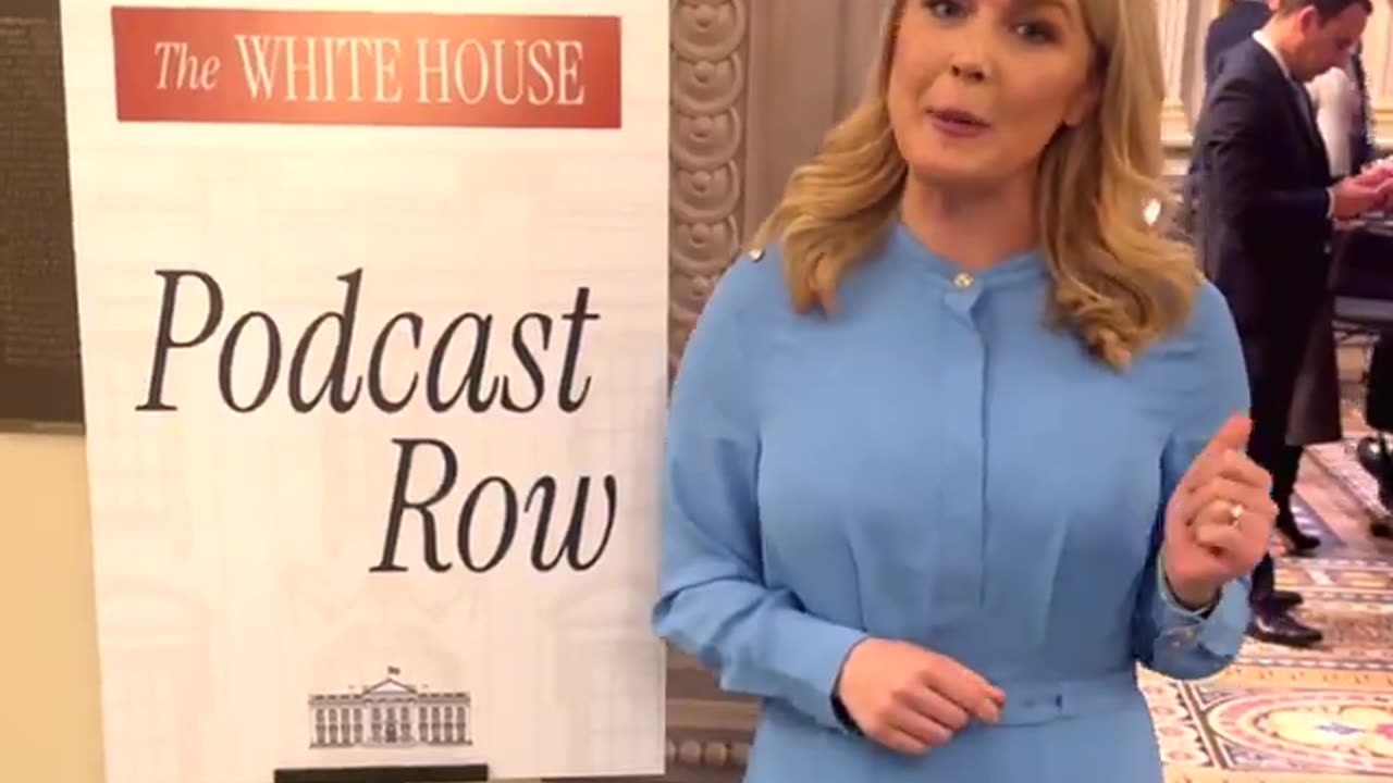 WE ARE THE NEWS NOW - Welcome to The White House Podcast Row—where the viewership crushes CNN and the legacy media. @PressSec