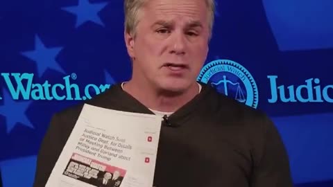 Judicial Watch Tom Fitton "PARDONGATE: Donald Trump should ignore the PREEMPTIVE BLANKET PARDONS just issued by whoever is running the Biden WH"