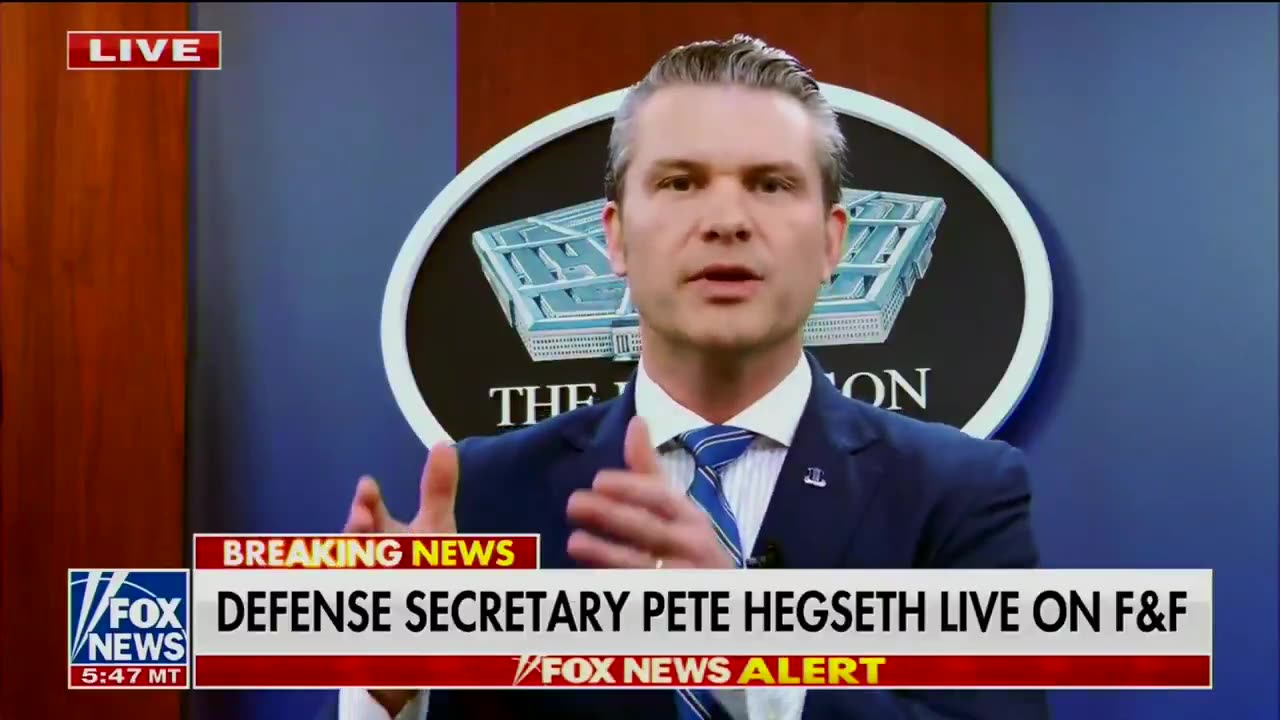 Defense Sec. Pete Hegseth — Strikes Against Drug Cartels ‘On The Table’