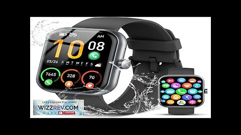 Smart Watch for Men Women 1.96" Fitness Tracker Running Watch (Answer/Make Call) Review