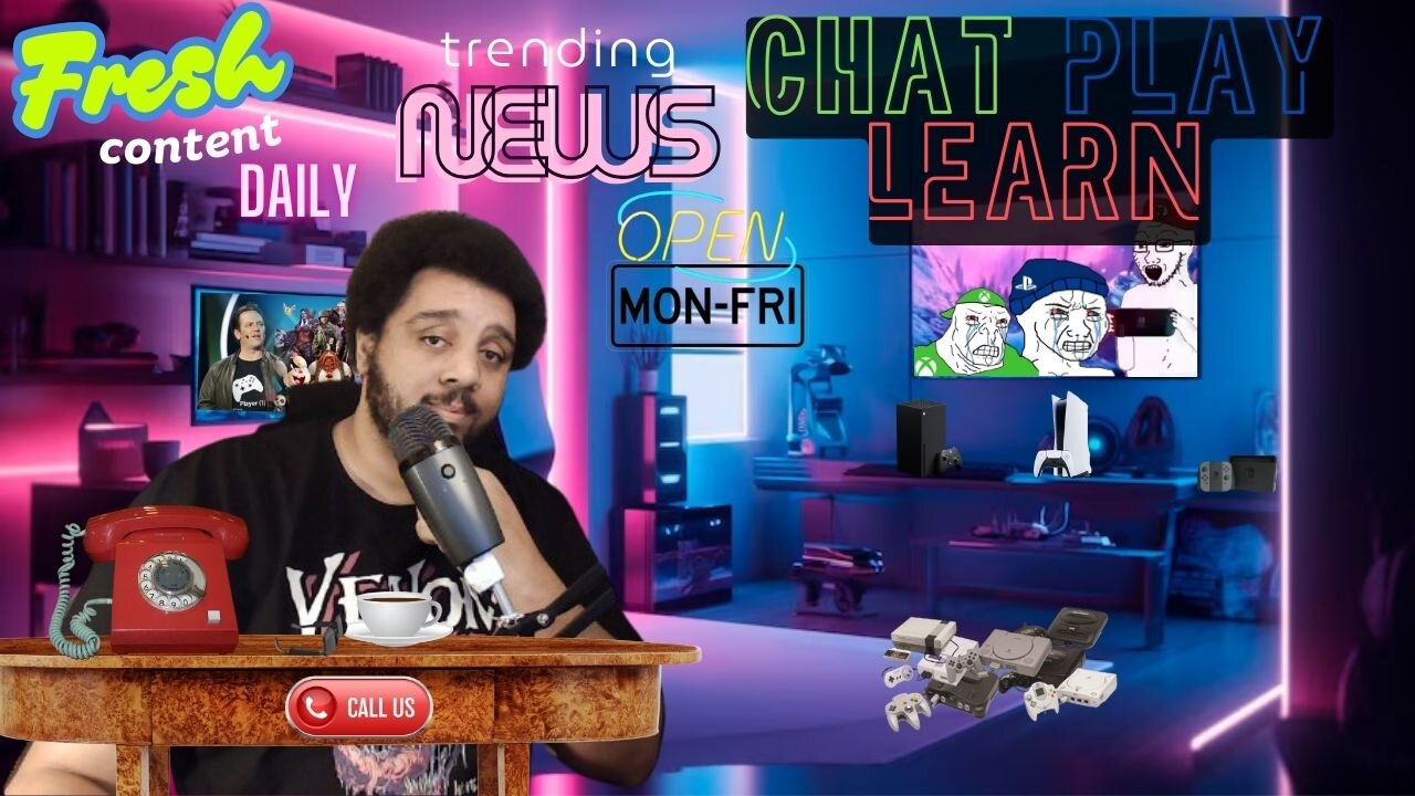 LETS GAMERS SPEAK -- Call In Podcast (Link in description.)