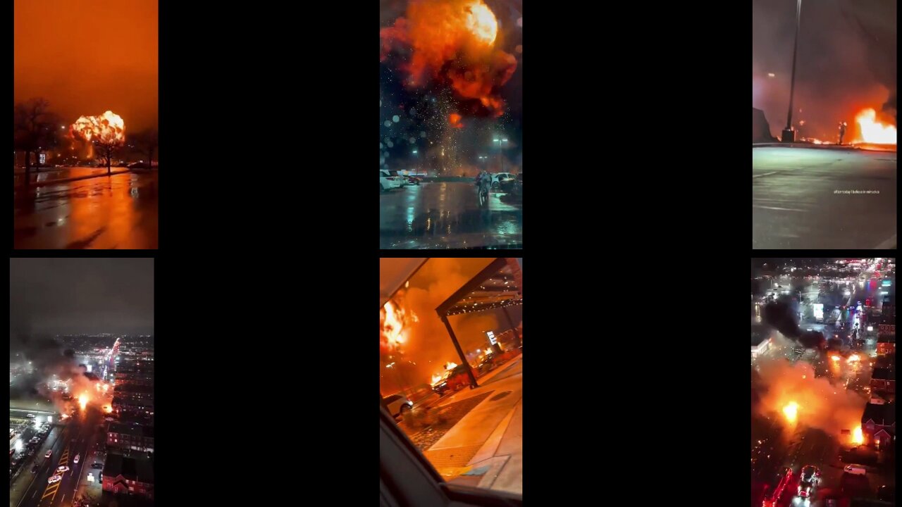 Philadelphia Plane Crash Multiple Angles