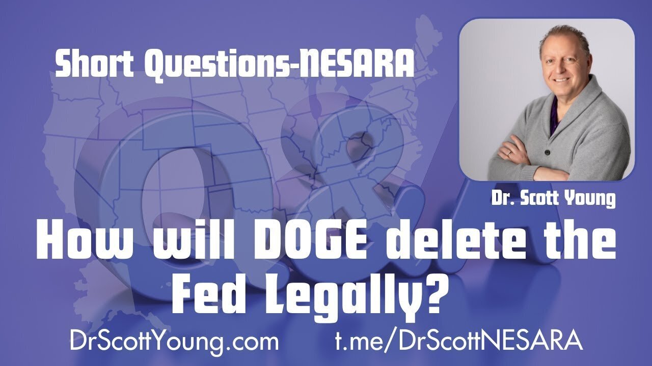 How Will Doge Delete The Fed Legally??? Feb 15