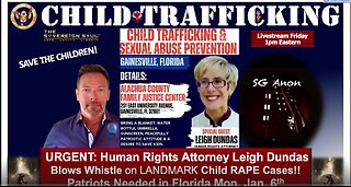 Live on QNP - Cross-Stream- Attorney Leigh Dundas Blows Whistle on Child-Rape Case in FL, USA