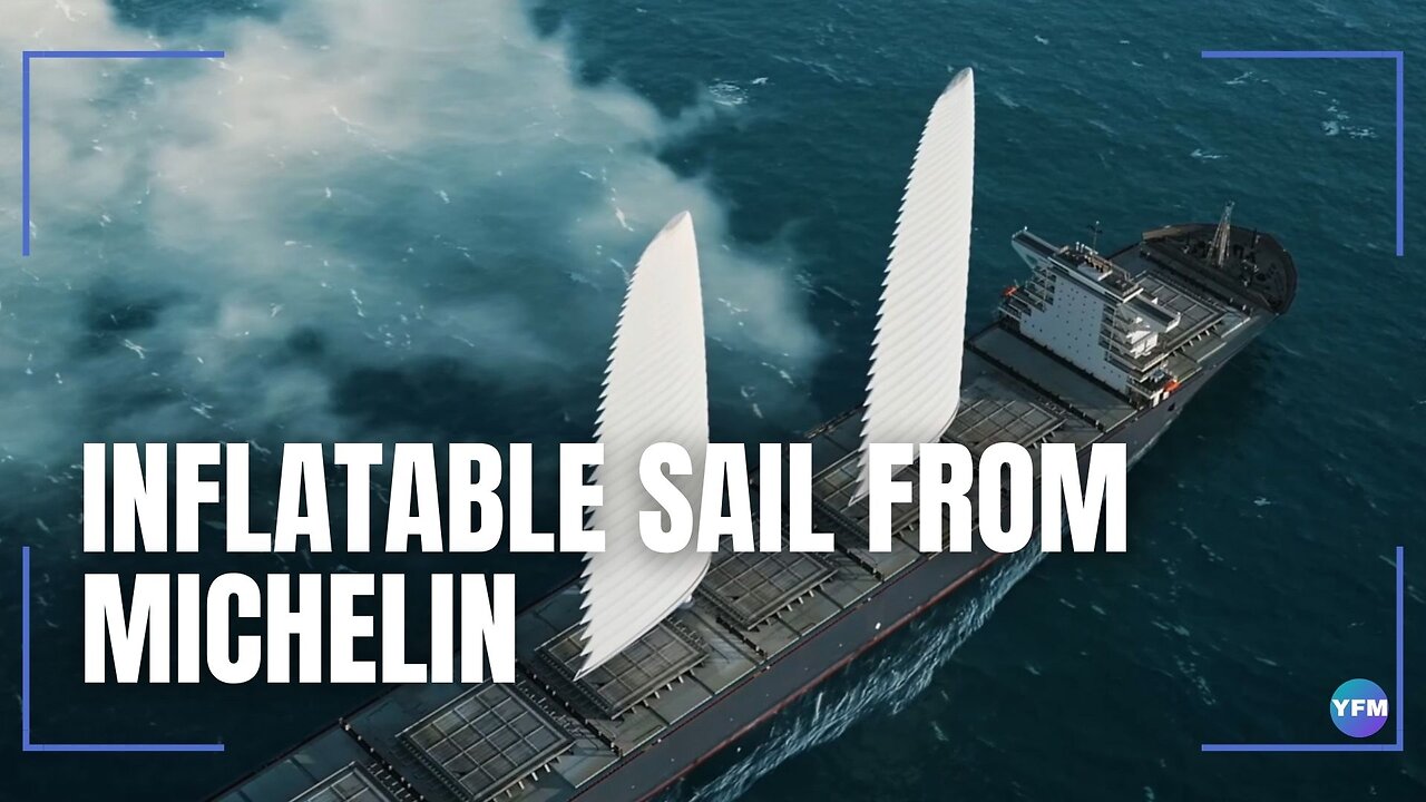 Inflatable sail from Michelin