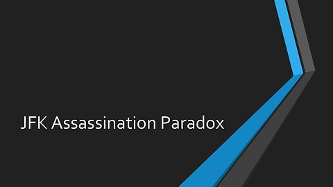 JFK Assassination Paradox