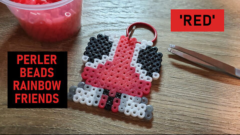 Perler Beads - Rainbow Friends 'Red'