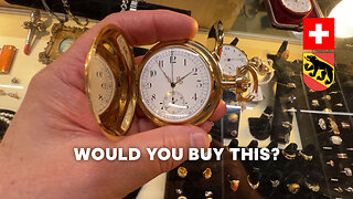 Vintage Watches and Tools at the Thun-Expo Antique Market in Switzerland