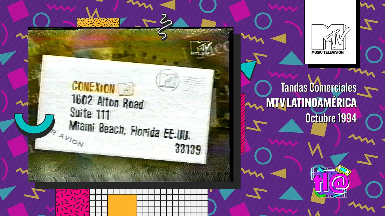 Tandas Comerciales MTV Latinoamérica (Octubre 1994)