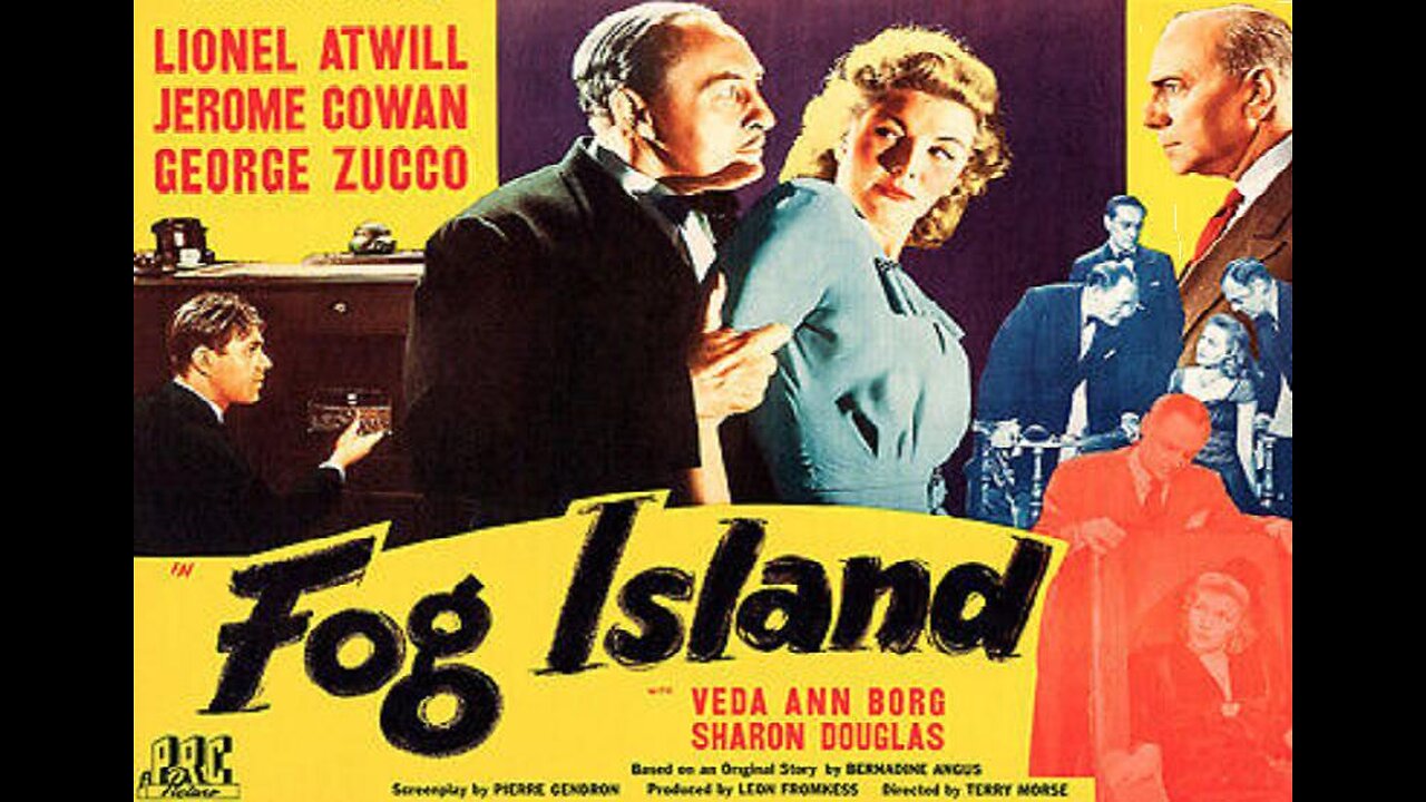 Lionel Atwill FOG ISLAND 1945 Wrongly Jailed Man Seeks Revenge on Former Associates FULL MOVIE in HD
