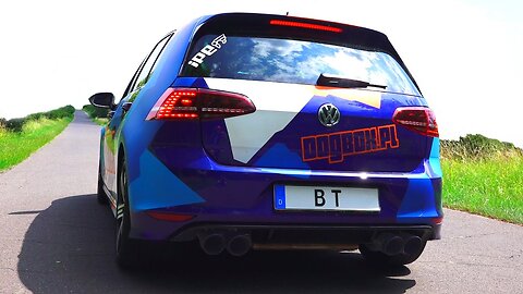 VW GOLF 7 R Acceleration Sound IPE Exhaust Innotech Performance