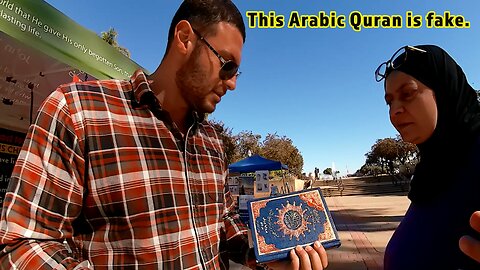 This Arabic Quran is fake.