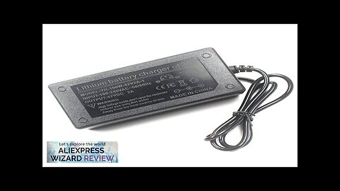 Littium Battery Smart Charger 29.4V 2A / 42V 2A / 54.6V 2A Review