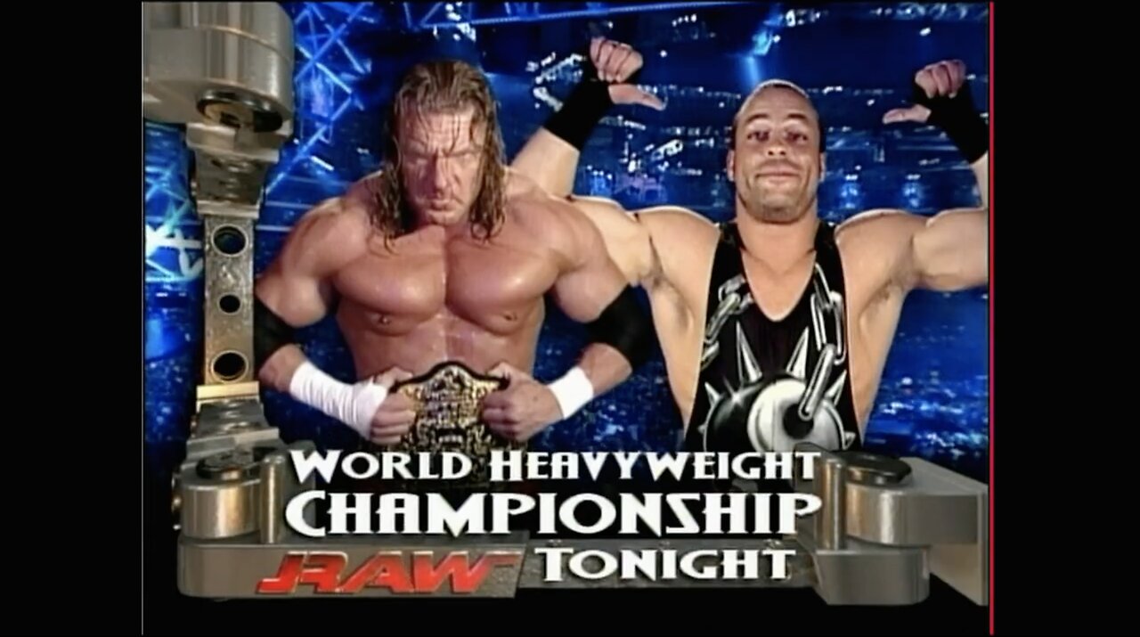 Triple H vs Rob Van Dam - World Heavyweight Championship Match (Full Match)