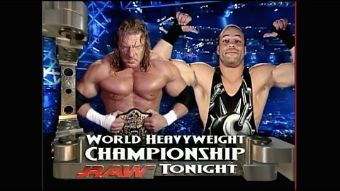 Triple H vs Rob Van Dam - World Heavyweight Championship Match (Full Match)