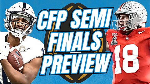 CFP Semi Finals Previews | Underrated Big Ten Transfer Portal Additions | Portal Rumors