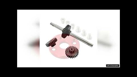 Upgraded Metal Parts Set 370 Motor Conversion Seat Gearbox Gear Kit Review