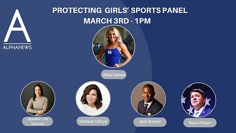 Live Panel: Preserve girls' sports with Riley Gaines