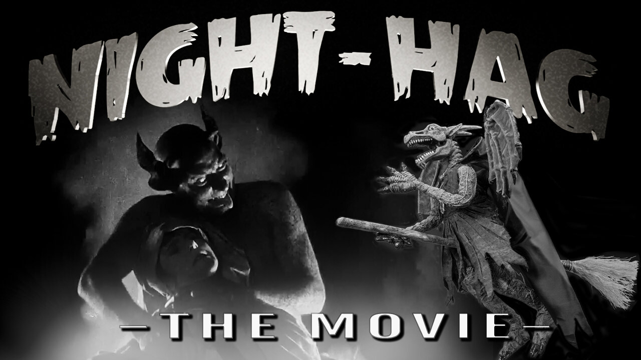 "NIGHT-HAG" (2025) is a redux of Benjamin Christensen's classic silent film "Haxan" (1922).