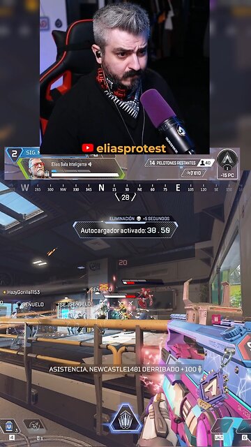 entre spameando con la L-star God 🤩 #apexlegends #apex #eliasprotest