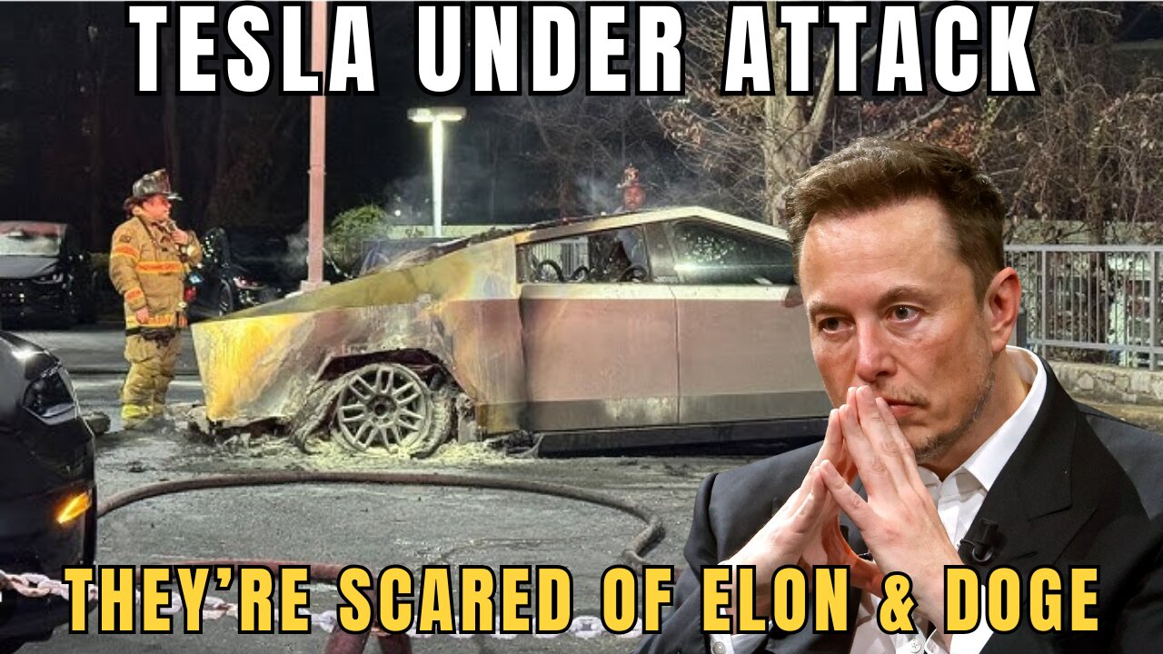 TESLA ATTACKED! They FEAR ELON and DOGE!