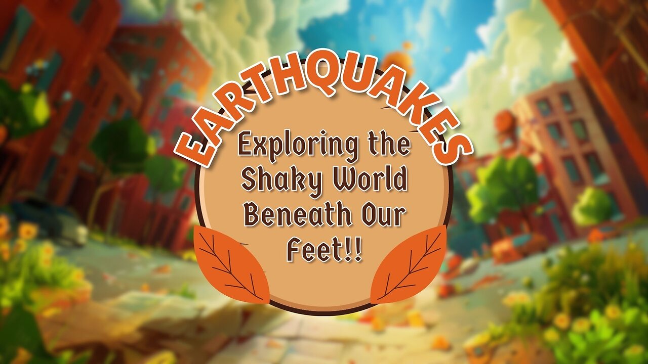 Earthquakes: Exploring the Shaky World Beneath Our Feet! π A Kids Educational Story