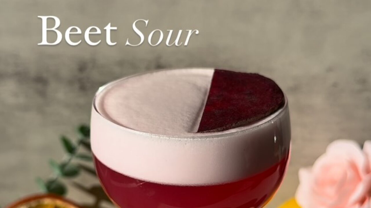 COCKTAIL BEET SOUR