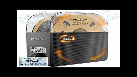 Creality Official Filament Dryer Box 2.0 with Fans Upgraded Filament Dry Box Review