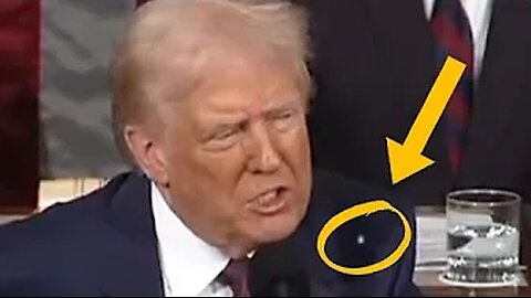 Trump ejects ANOTHER tonsil stone from his mouth