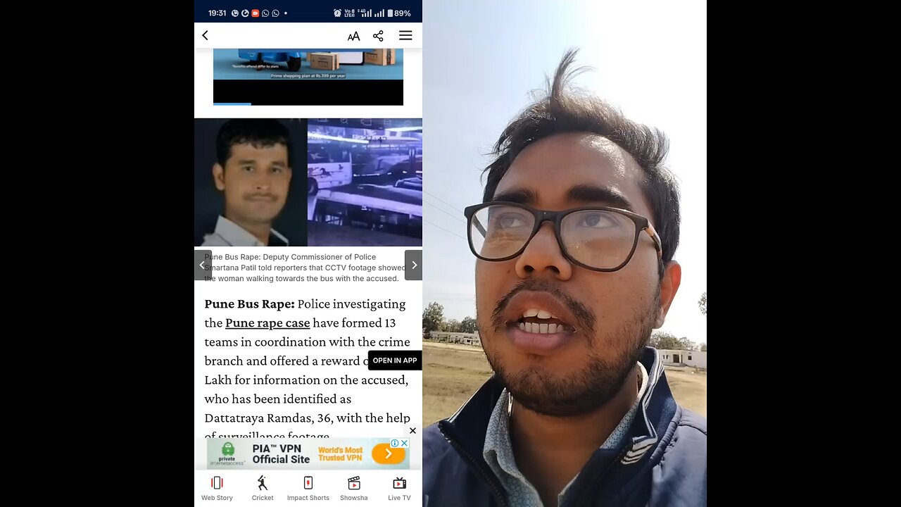 Pune Bus kaand: o bsdk sale chhapri teri gaand me khamba daalke taang dunga bhadwe tuje jhulsa dunga