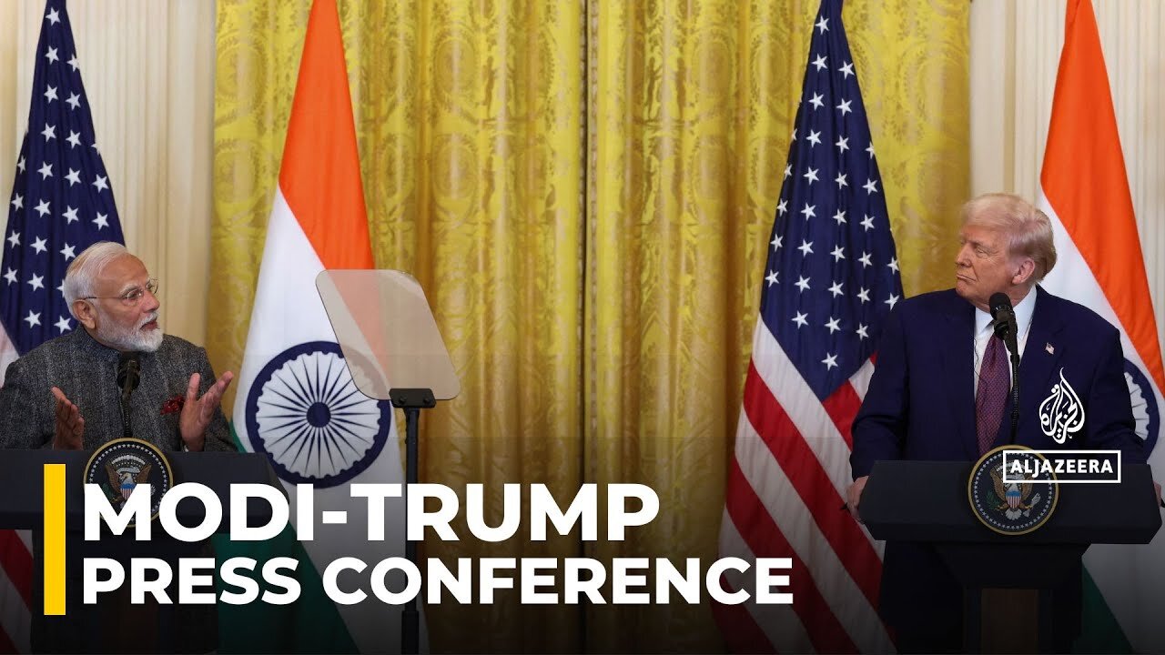 Trump and Modi announce 'framework' to strengthen US-India bond