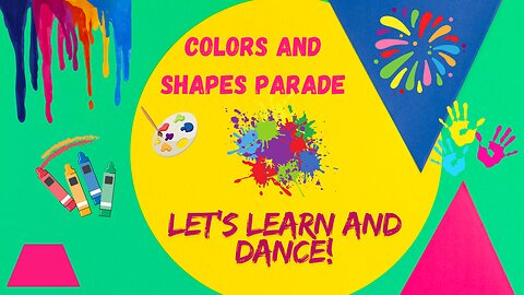 Colors and Shapes Parade: Let's Learn and Dance!