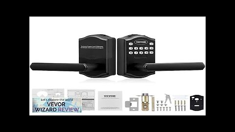 VEVOR Keyless Entry Door Lock Electronic Keypad Entry Lever Password and Key Review