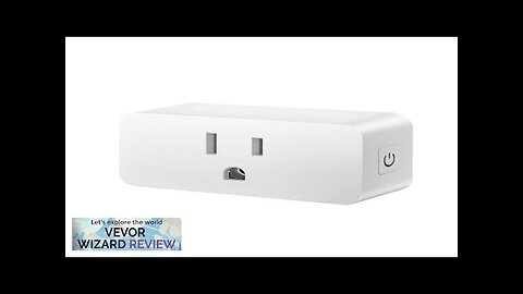 VEVOR 4 Pack Smart Plug Voice Control Outlet Remote & Scheduled Review