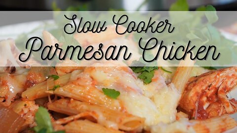 Slow Cooker Chicken Parmesan 🍅🍗 | Effortless Comfort Food