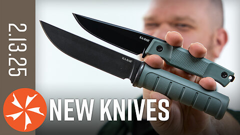 Front Flippers for Style - New Knives February 13th, 2025 at KnifeCenter