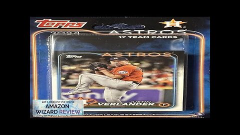 Topps Houston Astros 2024 Factory Sealed 17 Card Team Set Featuring Alex Review