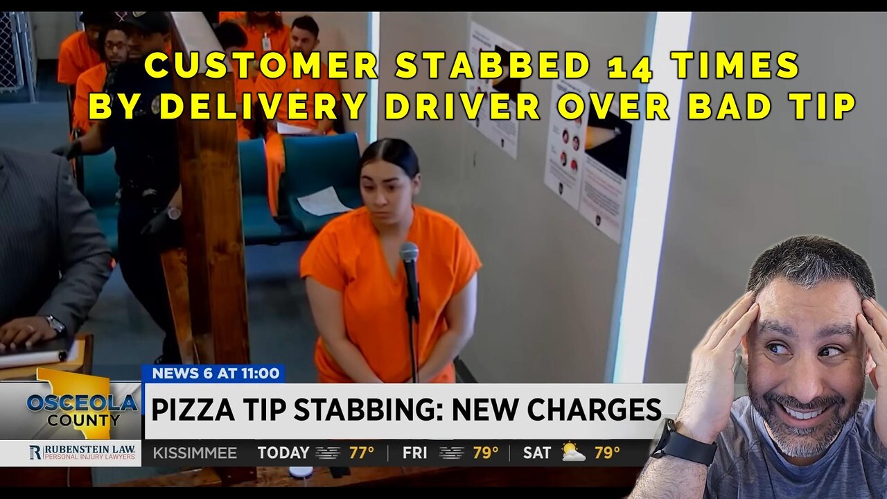 $2 Tip leads to customer being stabbed 14 times by pizza delivery driver