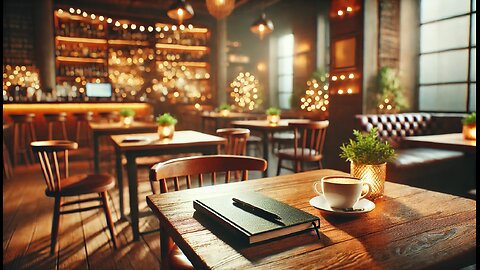 25-Minute Lo-Fi Cafe Ambience for Deep Focus | Relax & Study with Calm Background Music