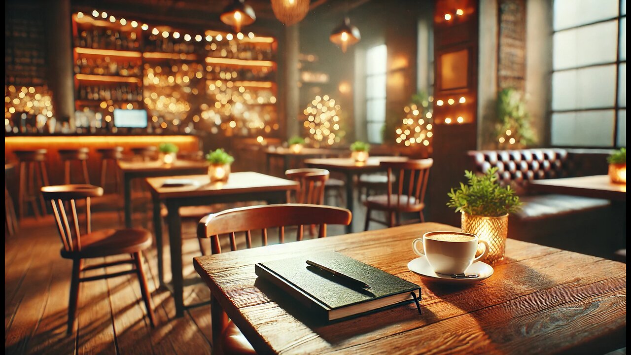 25-Minute Lo-Fi Cafe Ambience for Deep Focus | Relax & Study with Calm Background Music