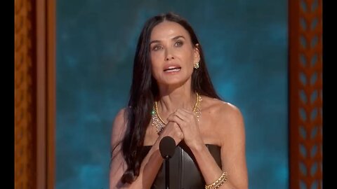 Demi Moore: Award Acceptance Speech | The 31st Annual SAG Awards 2025 | ChillOutchamber USA