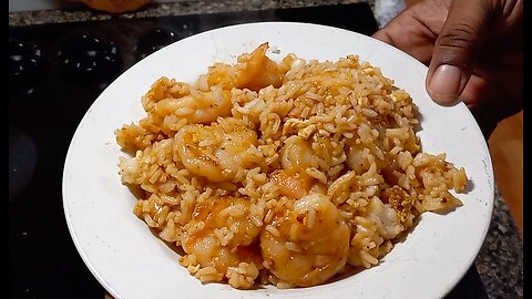 Shrimp Stir Fry In A Skillet