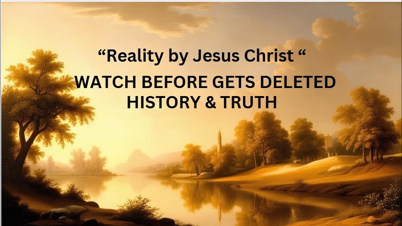 Every Christian believing in Jesus MUST WATCH THIS